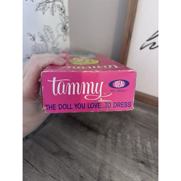 Vintage 1962 Ideal Tammy Doll BS-12 1 Original Box & Original Jumper Platinum - Picture 10 of 13